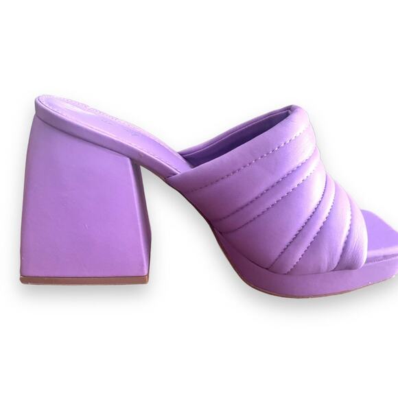 Sam Edelman Shoes - Circus By Sam Edelman Lilac Purple Marlie Women's Chunky Heel Sandals Size 6.5
